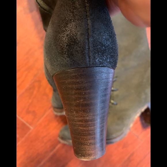 Suede Lace-Up FRYE Boots - Picture 5 of 8